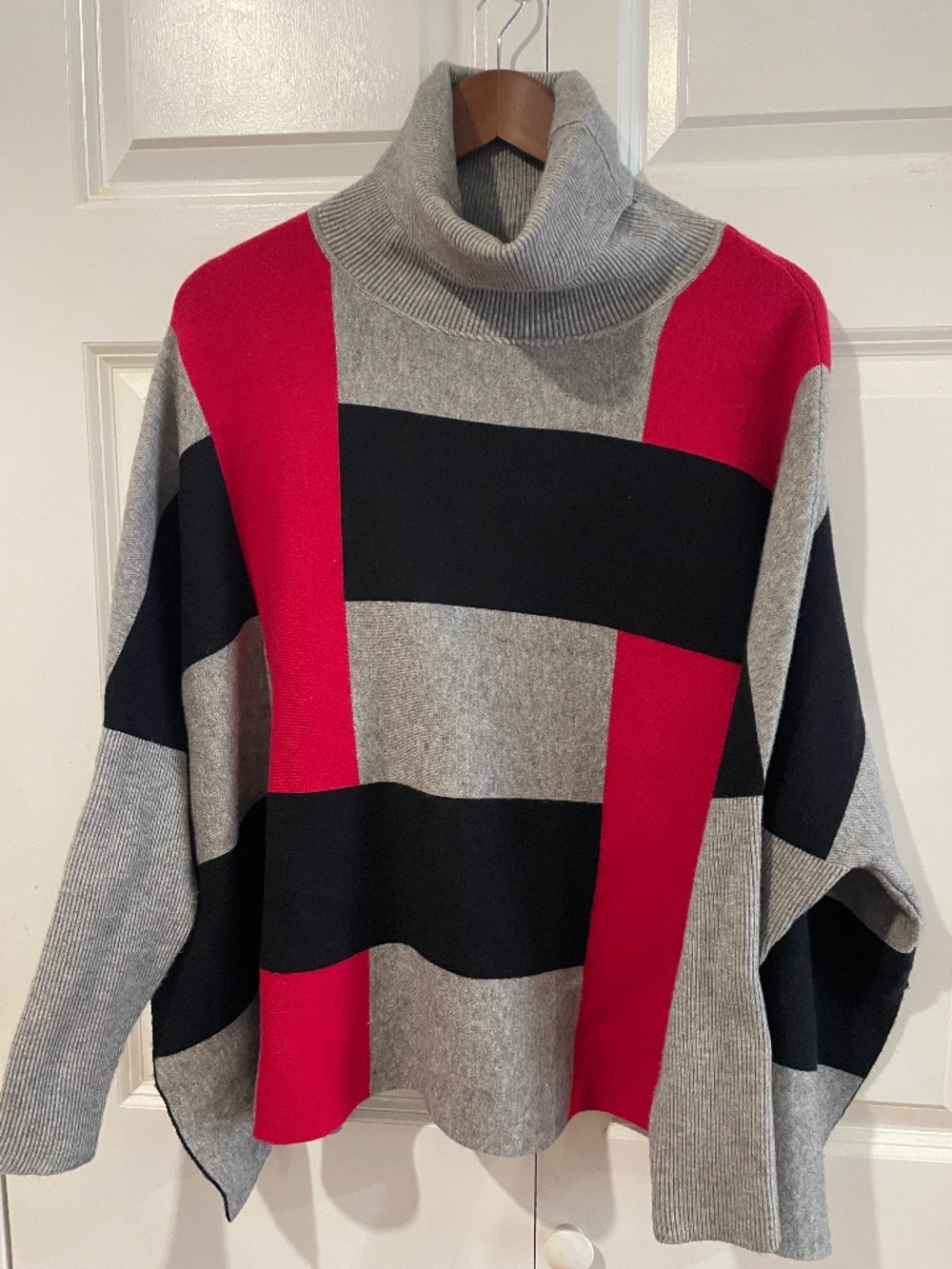 funsport - turtleneck oversize fit sweater